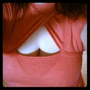 Sexy front exposed blouse