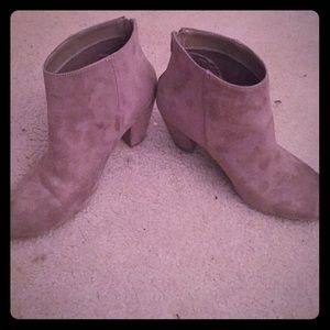 Suede Booties