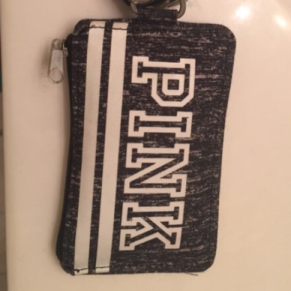 Victoria's Secret Pink lanyard/ ID holder