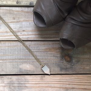 Nordstrom | faux stone pendant necklace