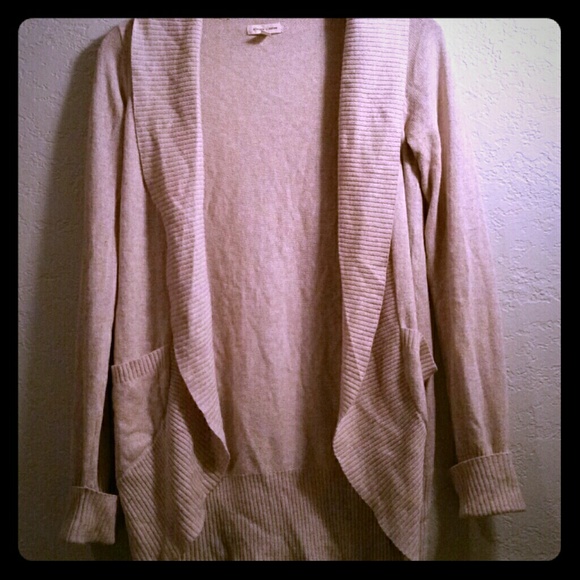 Oatmeal cardigan sweater