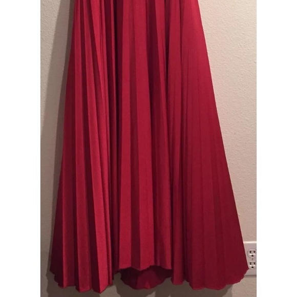 Speechless red chiffon maxi prom dress size L - Picture 2 of 4