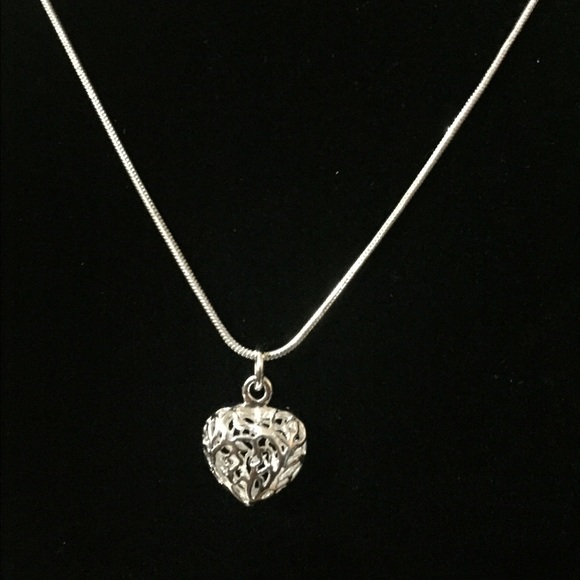 Beautiful Heart pendant with Necklace