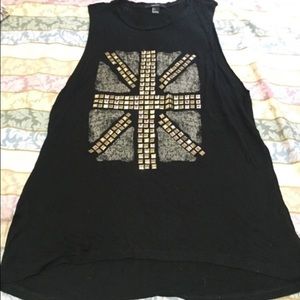 Forever21 Cross Sleeveless top