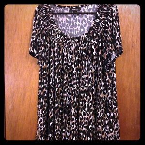 Leopard tunic 3x