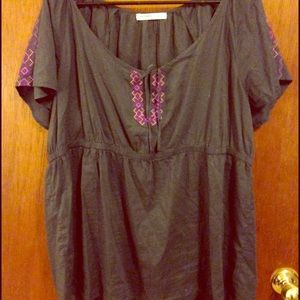 Old Navy 2x Boho Peasant Blouse