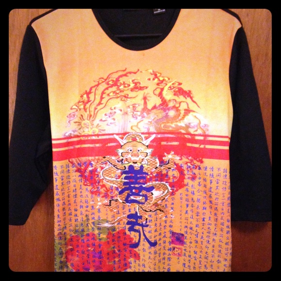 Chinese Dragon Shirt size 1x