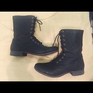 Black Combat Boots