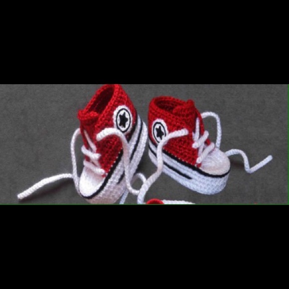 Baby converse booties