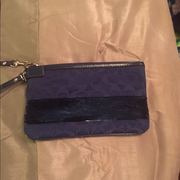Gently used Coach wristlet