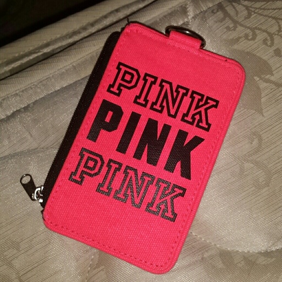 PINK ID holder