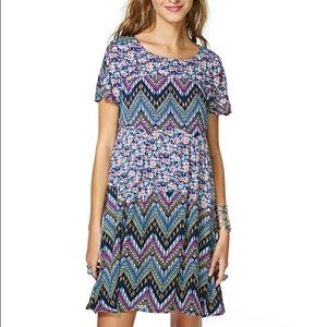 Multi colored boho dress