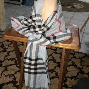 Oversized plaid shawl beautiful