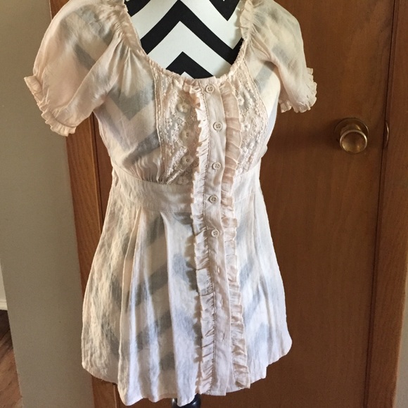 Forever 21 sheer blouse