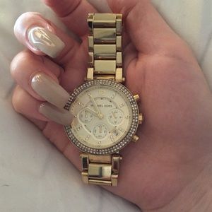 Gold Michael Kors Watch