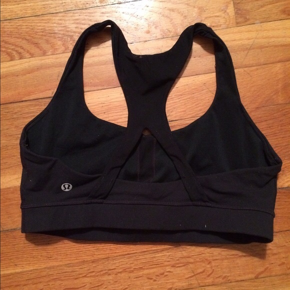 Lululemon black bra 8