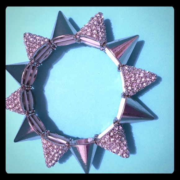 Cone studded bracelet