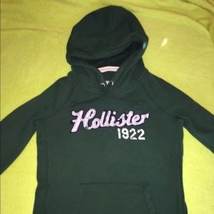 🎉 NEW! Hollister Hoodie in Green Sz Large 🎉
