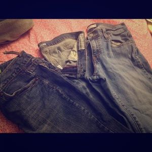 3 Pair Jean Bundle!!!!!!! GUESS Aeropostale & Levi