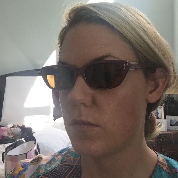 Derek Lam polarized retro sunglasses