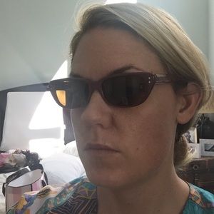 Derek Lam polarized retro sunglasses