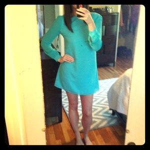Great teal dress!!