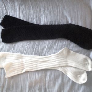 Urban Outfitters over the knee and knee high socks