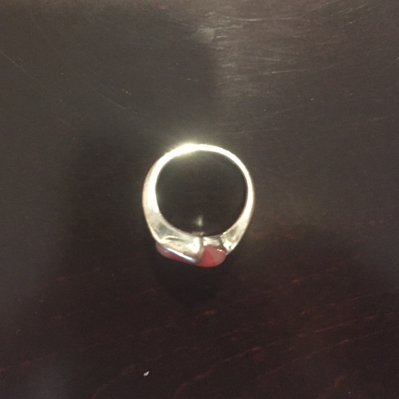 Red stone ring - Picture 2 of 3
