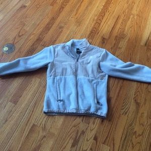 Light blue north face