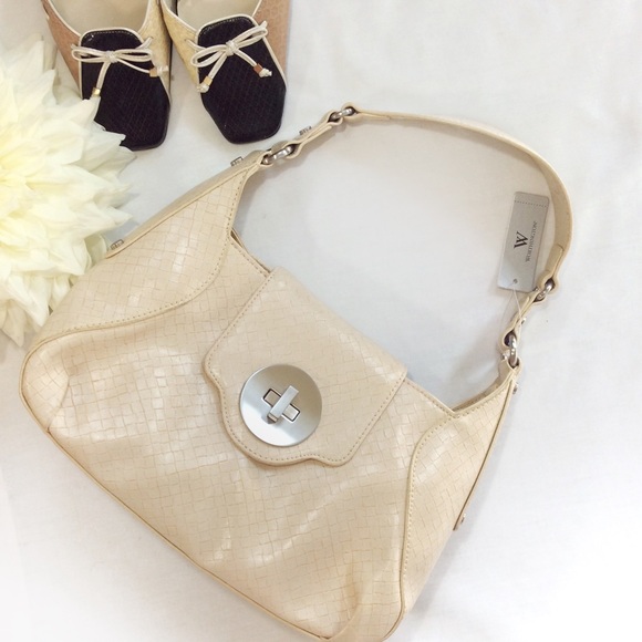 NWT Worthington Cream Shoulder Bag