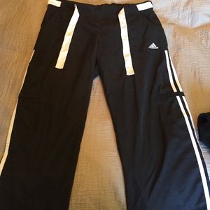 SOLD. Adidas Black jogging pants.