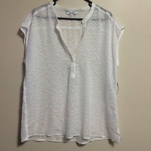 Old Navy Sheer Sleeveless Blouse
