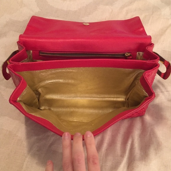 Authentic Michael Kors collection Python clutch - Picture 2 of 4