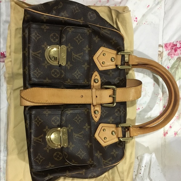 SOLD✨✨✨⭐️⭐️⭐️💫💫💫Louis Vuitton Manhattan GM - Picture 1 of 2