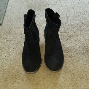 Lucky Brand Suede Booties