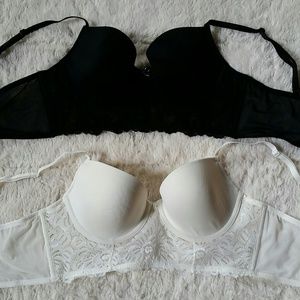 2 Xhilaration corset bras