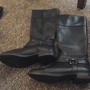 Black Lauren Ralph Lauren boots