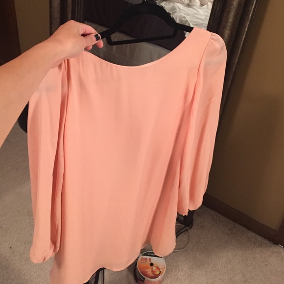 TOBI open back shift dress