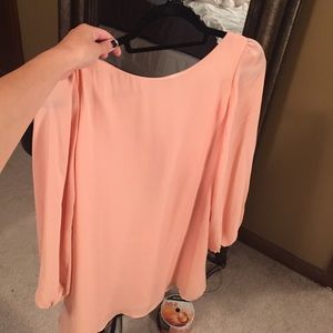 TOBI open back shift dress