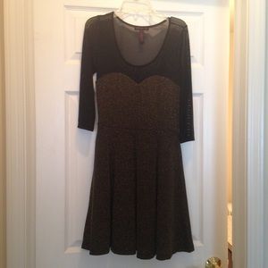 Black and Gold Dress💕