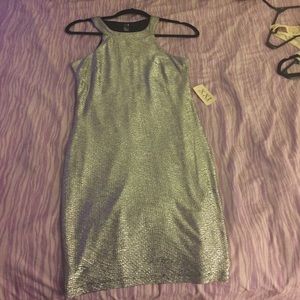 Silver dress
