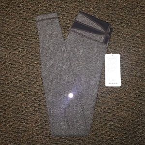Lululemon Herringbone Pattern Wunder Under Pants