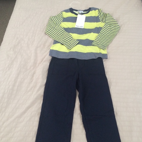 Splendid Boys Sz4/5 Long  Sleeve and Pant Outfit