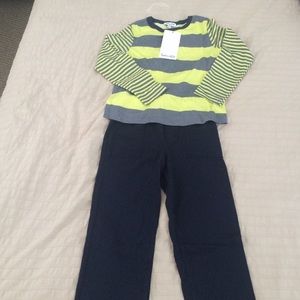 Splendid Boys Sz4/5 Long  Sleeve and Pant Outfit