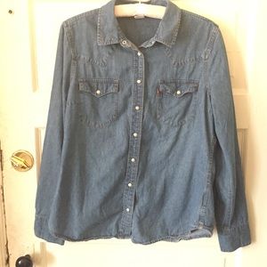 Levi's Denim Work Shirt