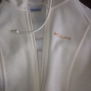 Columbia fleece small zip up NICE