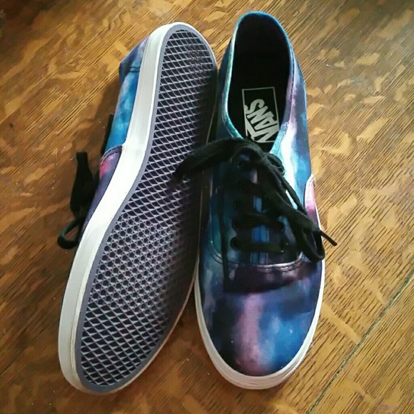 Vans Shoes - Galaxy sneakers.. Never worn outside.. (NWOB)