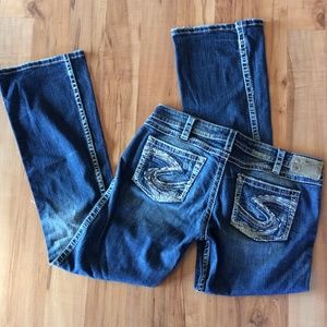 Silver jeans, Twisted. Price reduced!!!