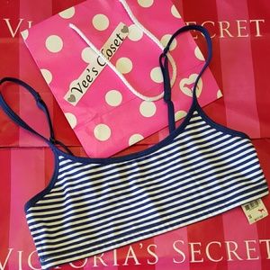 VS Pink Yoga Bra Small