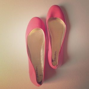 Pink Patent Flats! Never Worn!